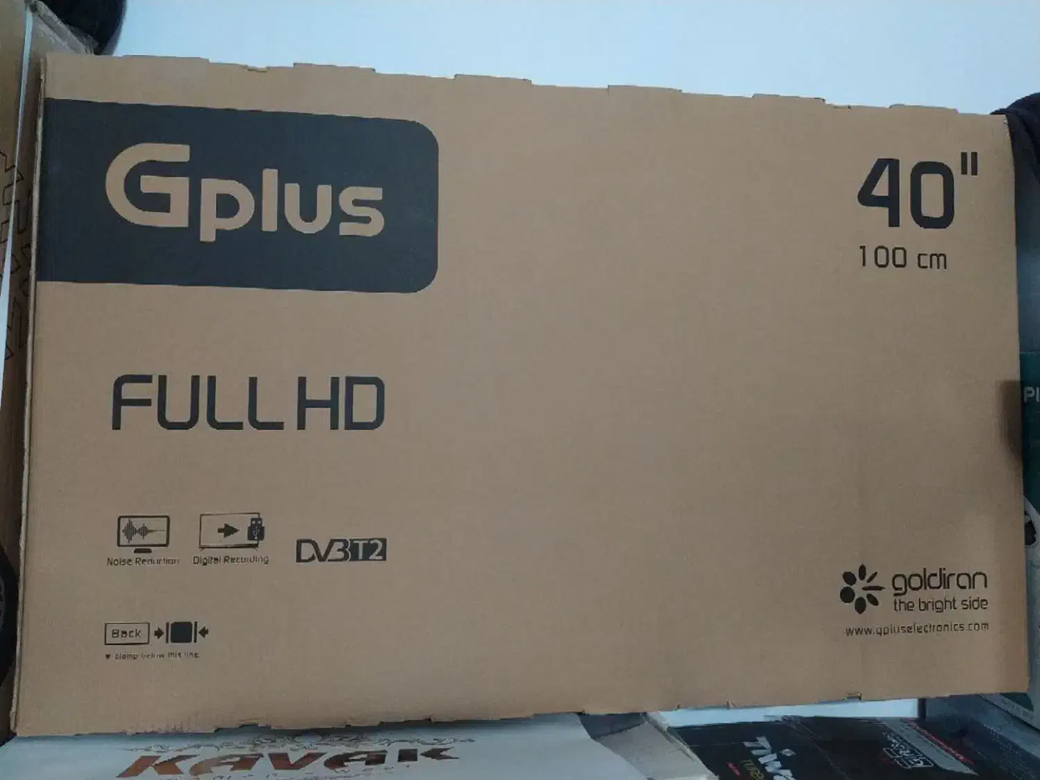 تلوزیون 40اینچ جی پلاس|تلویزیون و پروژکتور|قم, زاویه|دیوار