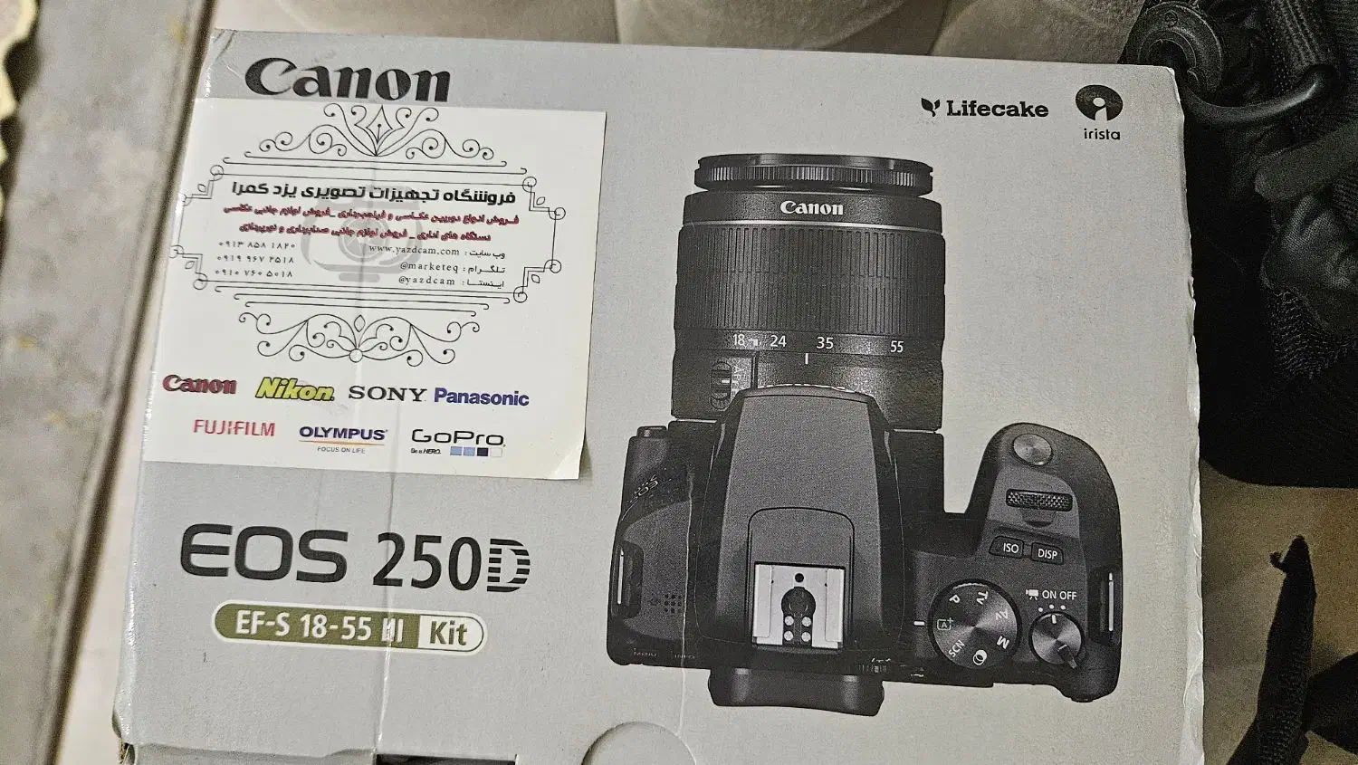 دوربین canon 250d|دوربین عکاسی و فیلمبرداری|یزد, |دیوار