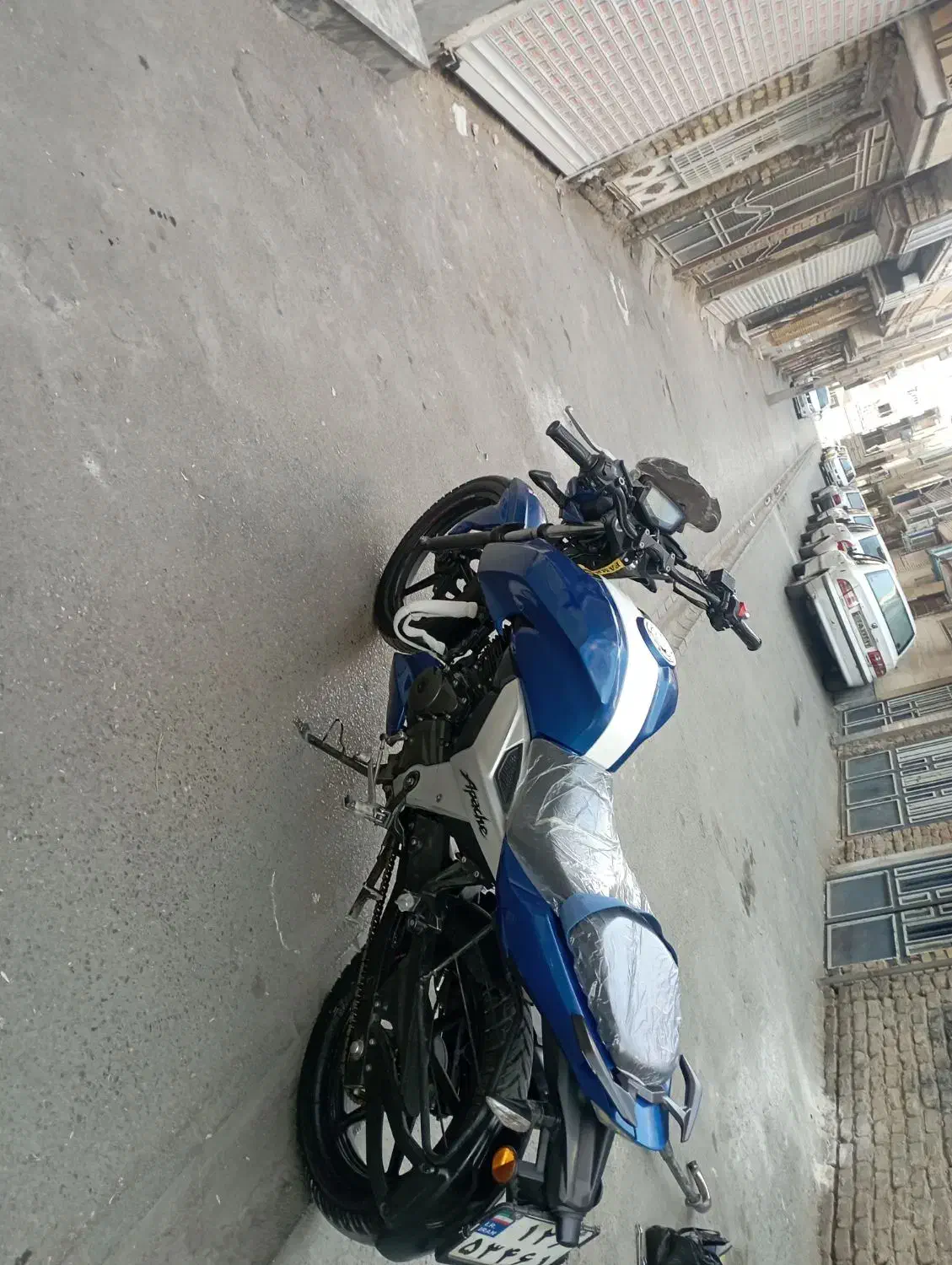 اپاچی 200 مزایده|موتورسیکلت|مشهد, شهرک امام هادی (شهرک غرب)|دیوار