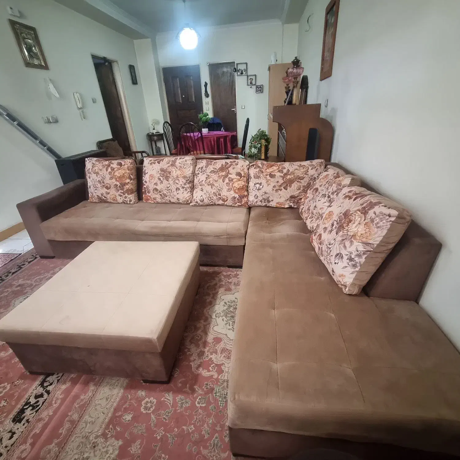 مبل نیم ست ۷ نفره|مبلمان خانگی و میز عسلی|قدس, شهرقدس|دیوار