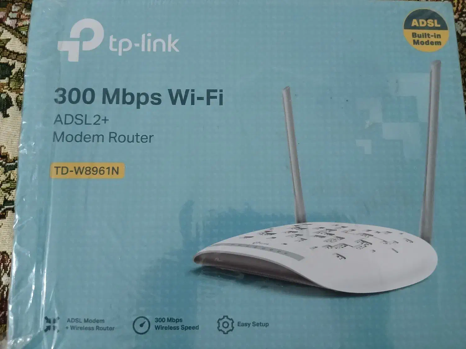 تلفن بیسیم و مودم تی پی لینک|تلفن رومیزی|رودهن, |دیوار