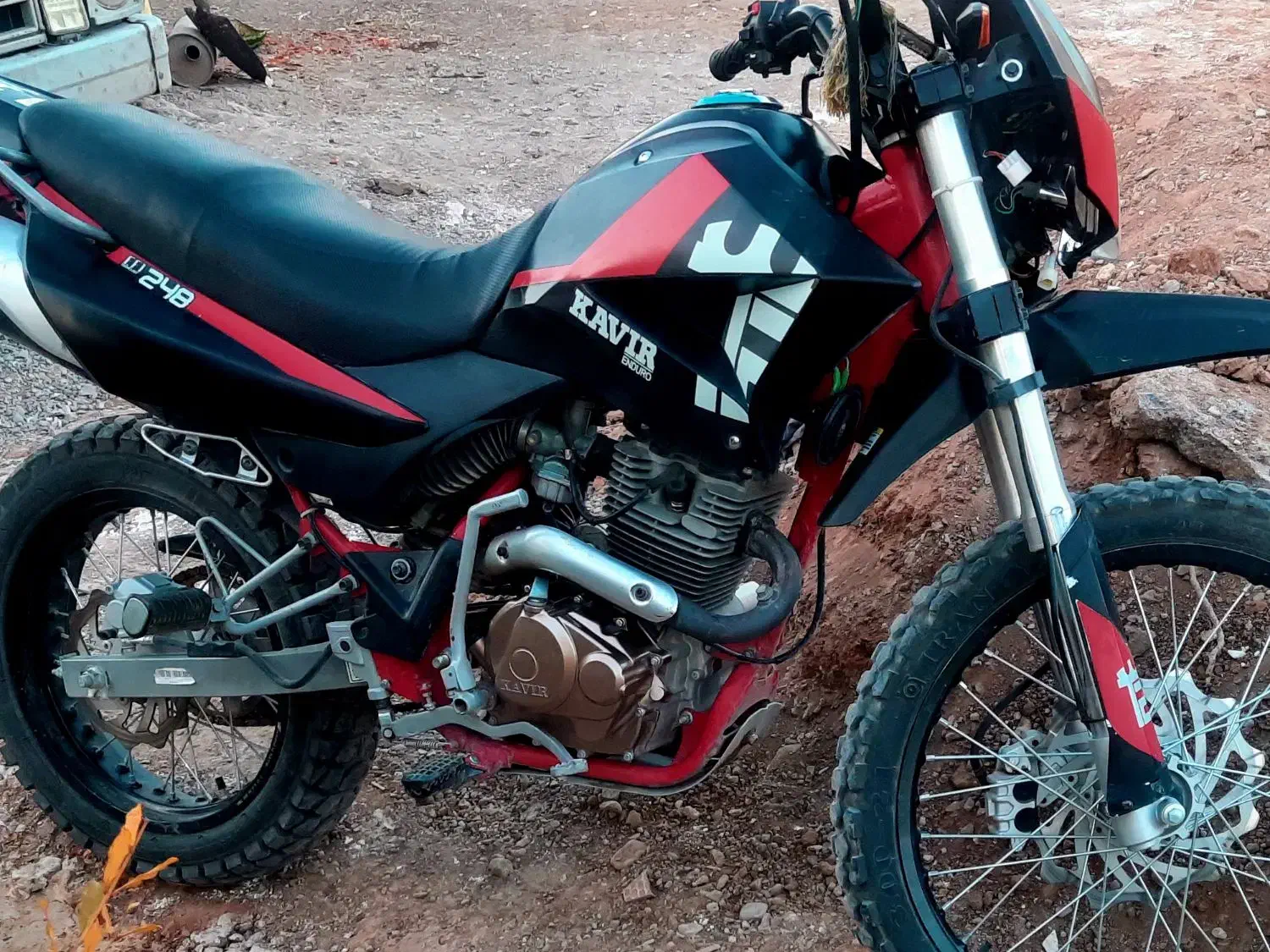 موتور تریل 250 کویر|موتورسیکلت|مه ولات, |دیوار