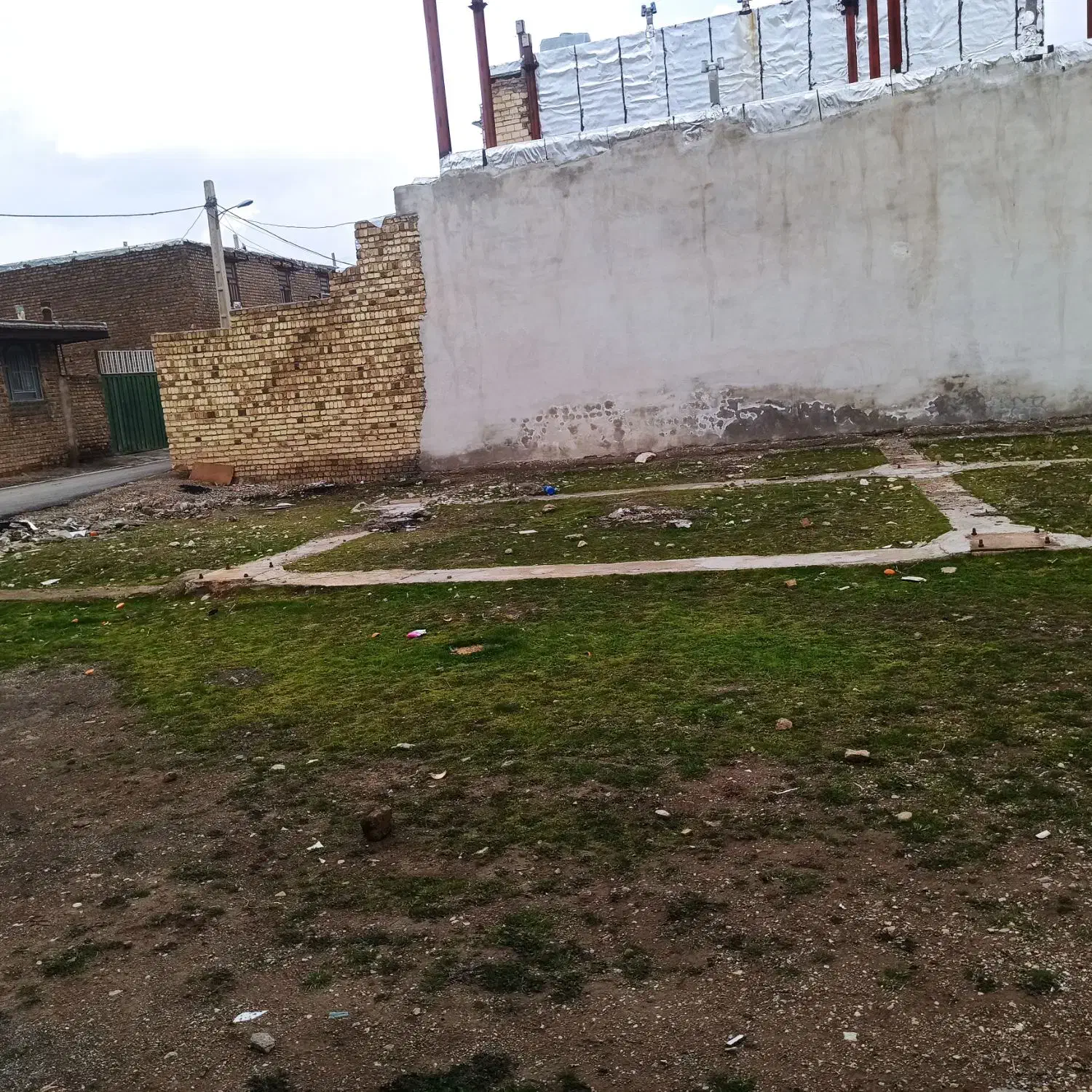 زمین قلعه سنگی سفید کوه 4|فروش زمین و ملک کلنگی|خرم‌آباد, |دیوار