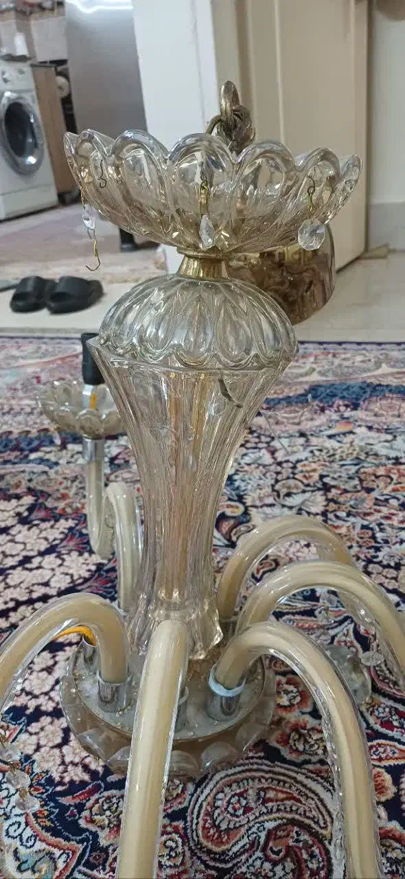 لوستر ۸ شاخه|لوستر و چراغ آویز|تهران, قیام|دیوار