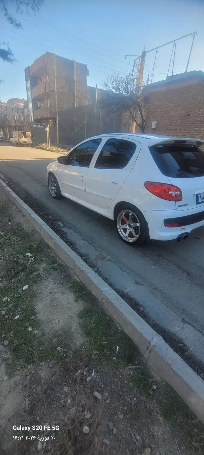 206مدل ۸۹تیپ5|خودرو سواری و وانت|پارس‌آباد, |دیوار