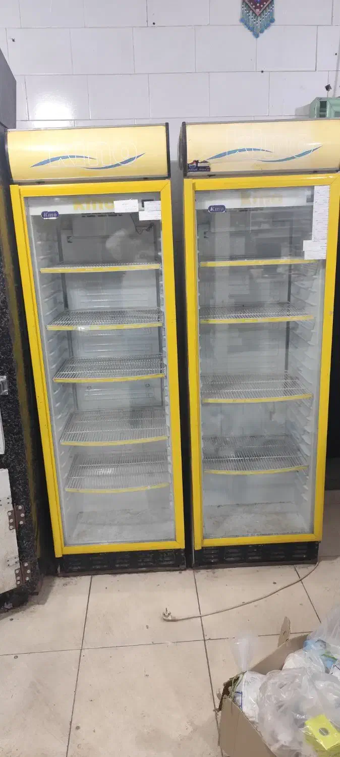 ۲ عدد یخچال کینو زرد|یخچال و فریزر|سیستان, |دیوار