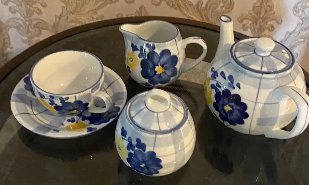 ست چای خوری چینی ۱۵ تکه|ظروف سرو و پذیرایی|رشت, جانبازان|دیوار