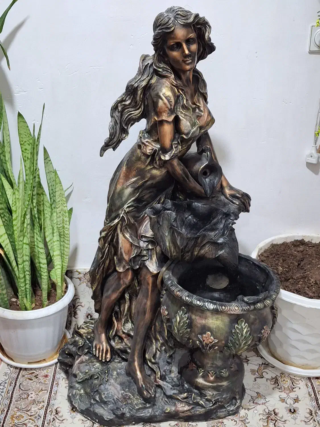 مجسمه آبنما|مجسمه، تندیس، ماکت|گلپایگان, |دیوار