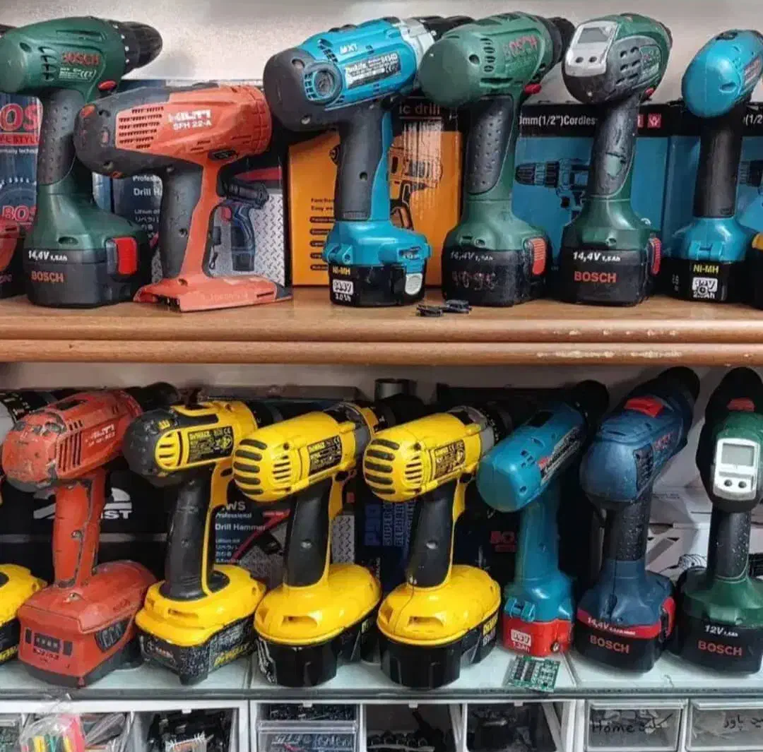 تعمیر دریل شارژی باتری دریل شارژی|خدمات پیشه و مهارت|املش, |دیوار