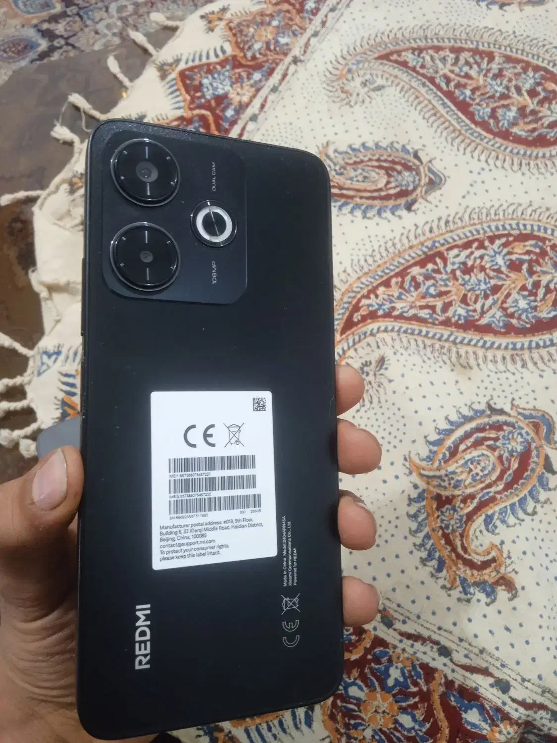 ردمی 13x نو|موبایل|پیر بکران, |دیوار