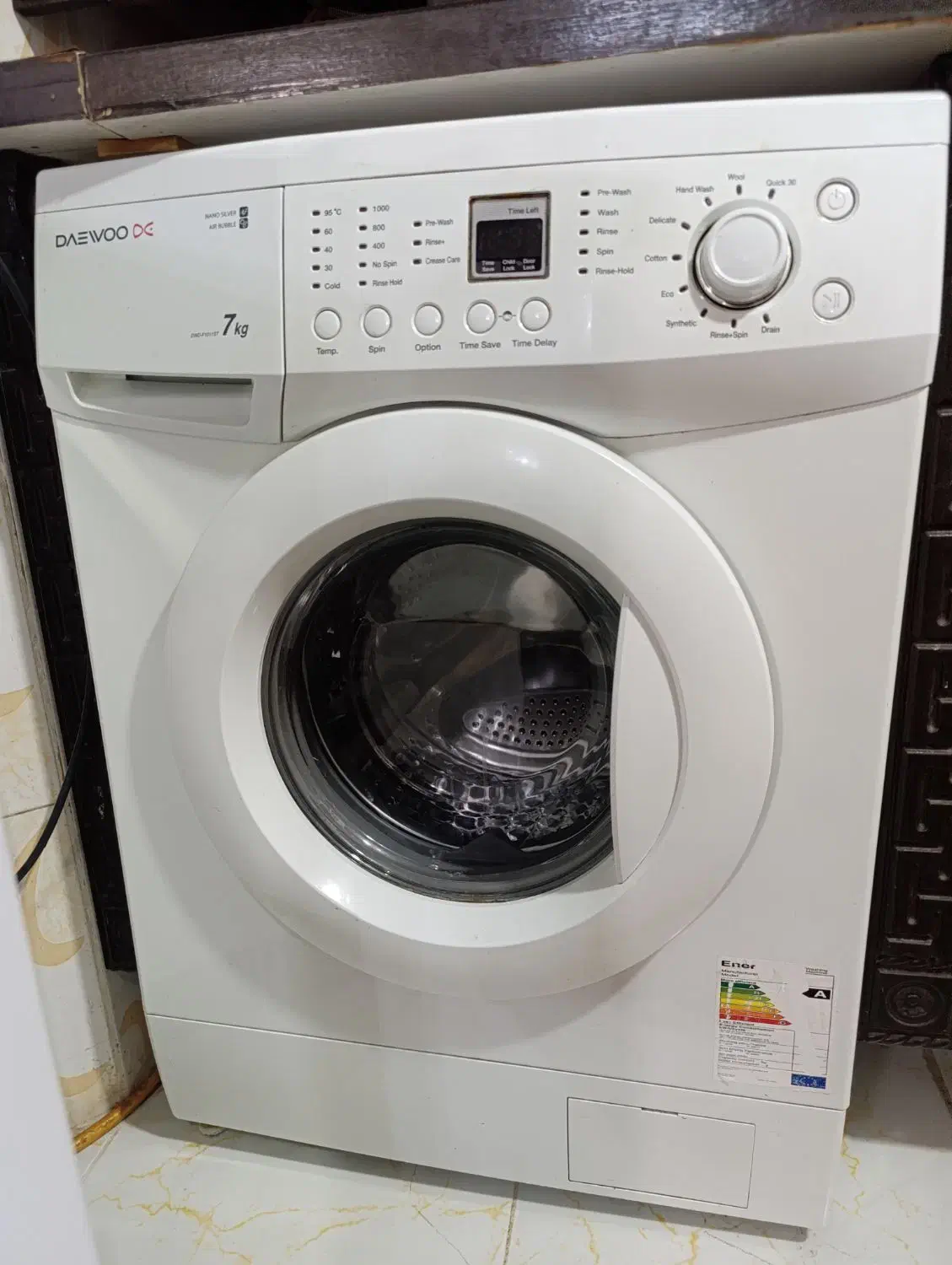 لباسشویی7کیلویی دوو|ماشین لباسشویی و خشک‌کن لباس|پاکدشت, شهرک امام رضا|دیوار