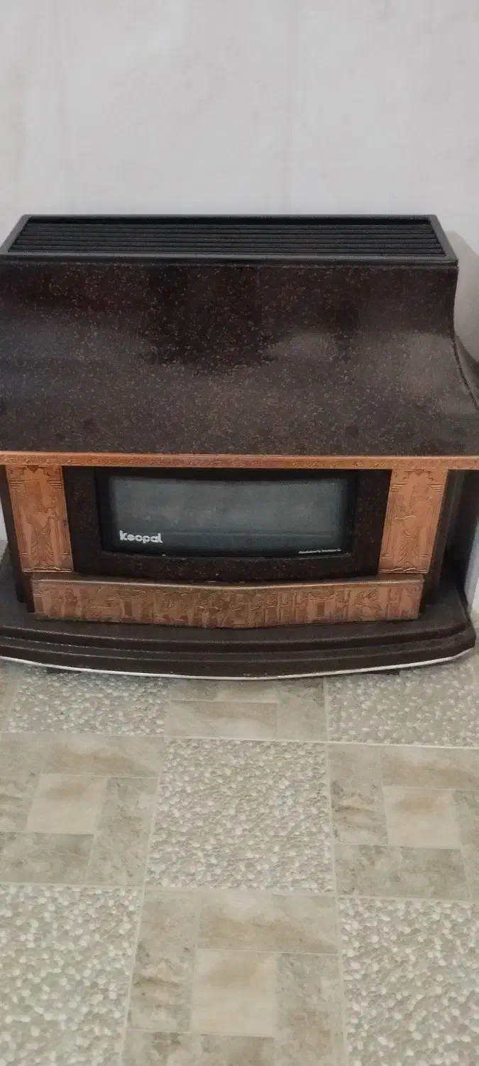 بخاری گازی طرح شومینه|بخاری، هیتر، شومینه|خوی, |دیوار