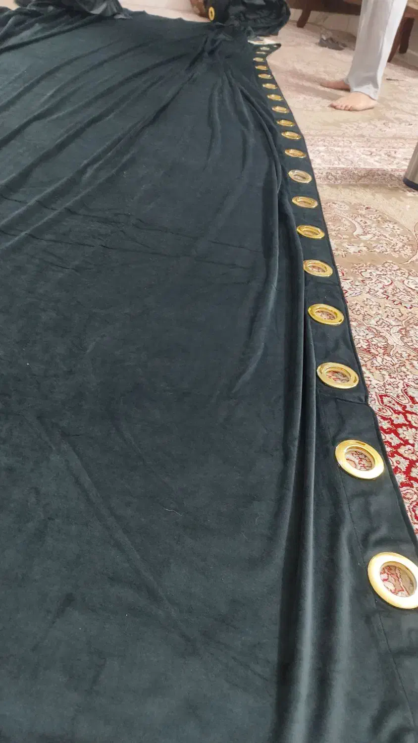 پرده مخمل کالی فرنیا|پرده، رانر، رومیزی|شیراز, محراب|دیوار