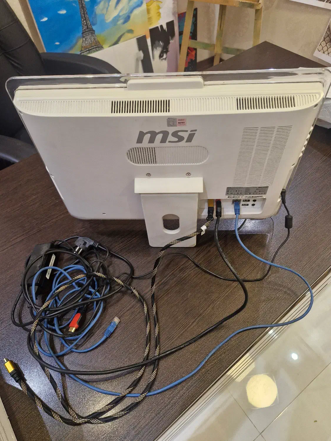 کامپیوتر ال این وان msi در حد نو|رایانه رومیزی|کرج, عظیمیه|دیوار