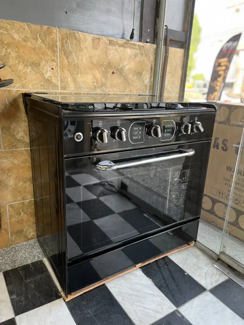 اجاق گاز پنج شعله طرح فر نو|اجاق گاز و لوازم برقی پخت‌وپز|قائم‌شهر, |دیوار