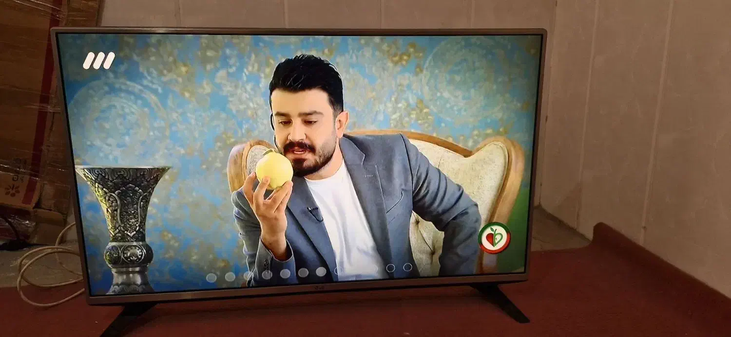 تلویزیون۴۳ اینچ ال ای دی الجی دوگیرنده ماهواره دار|تلویزیون و پروژکتور|تهران, شمشیری|دیوار