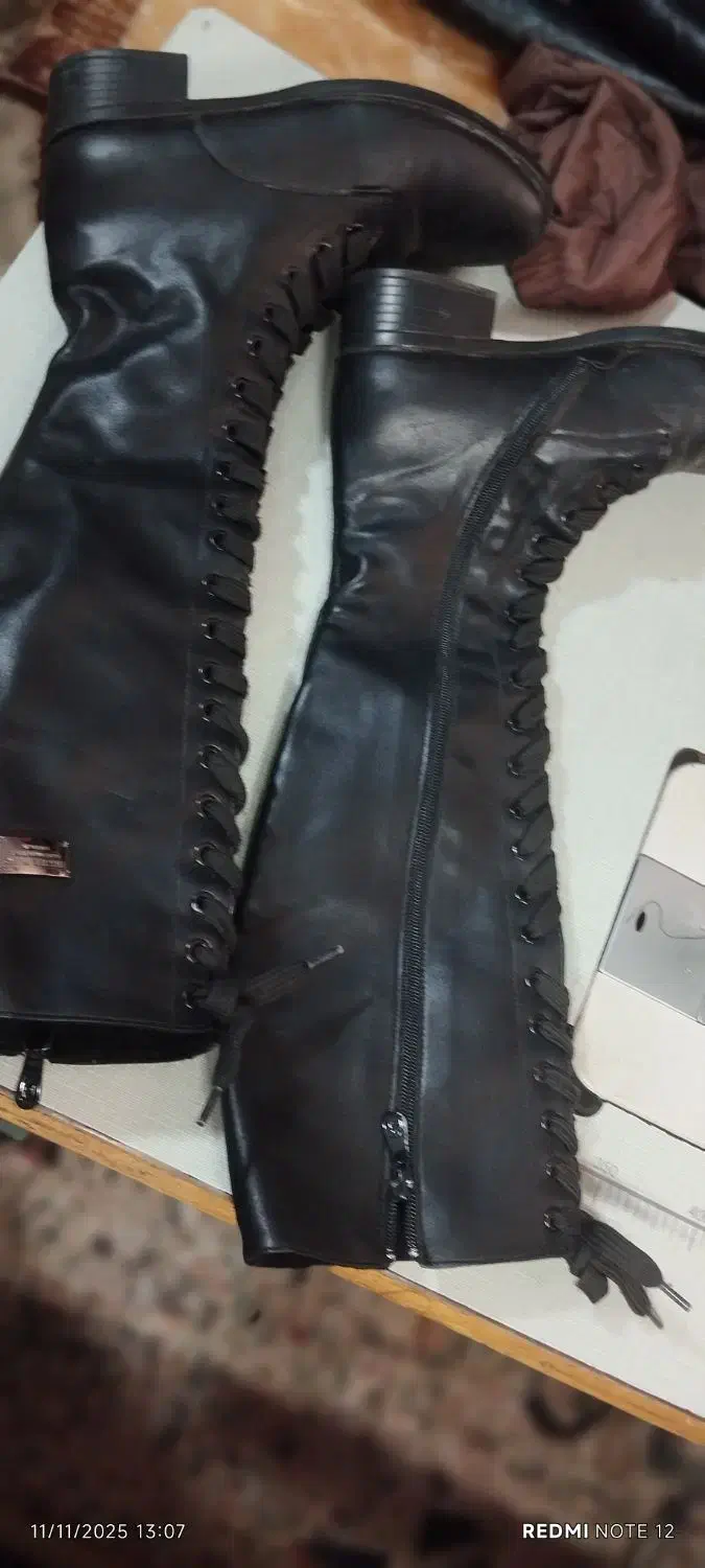 بوت زنانه درحد۳۸|کیف، کفش، کمربند|مشهد, هنرور|دیوار