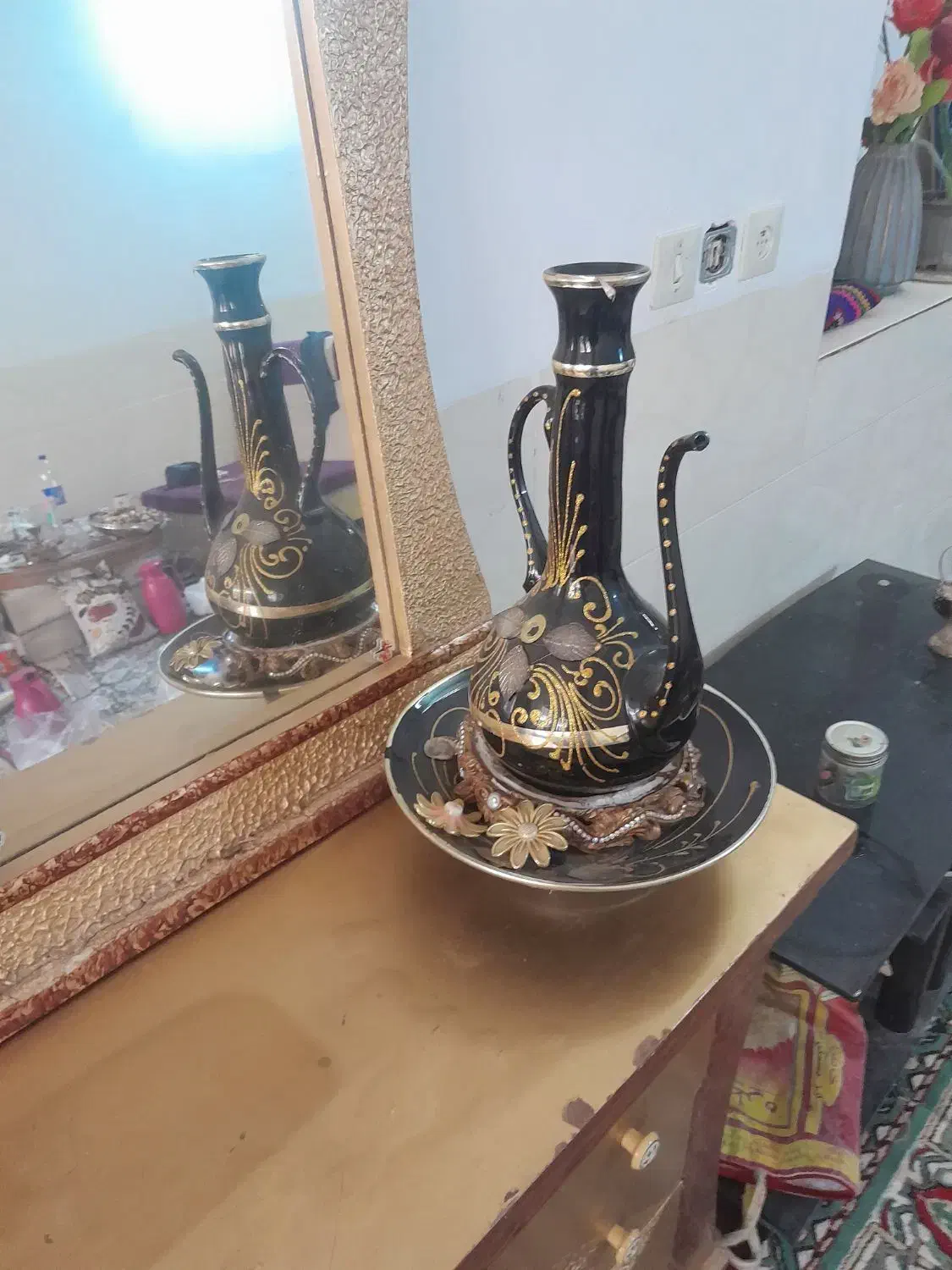 آفتابه لگن شیشه ای و زیر تلویزیونی|عمده‌فروشی|اردکان, |دیوار