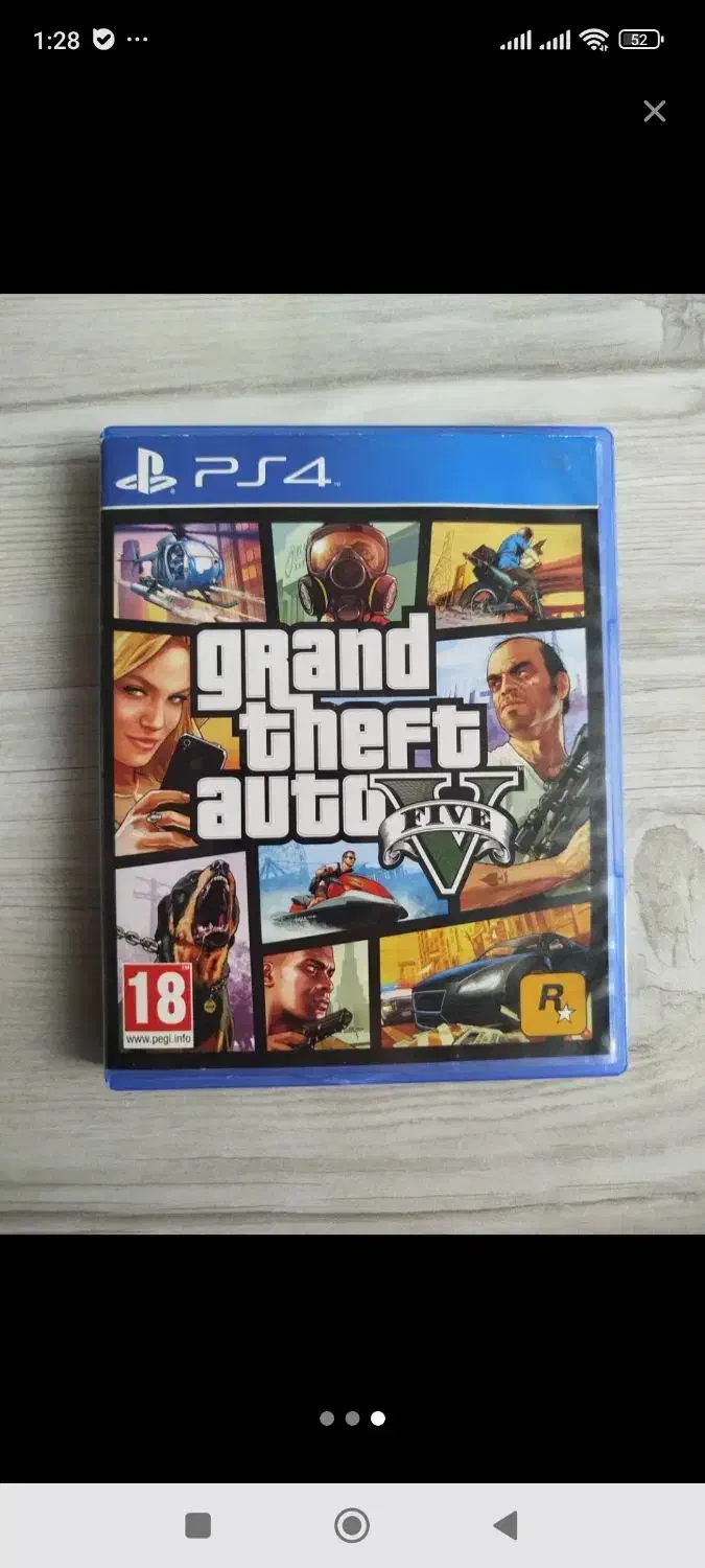 gta v نسخه ps4|کنسول، بازی ویدئویی و آنلاین|بجنورد, |دیوار