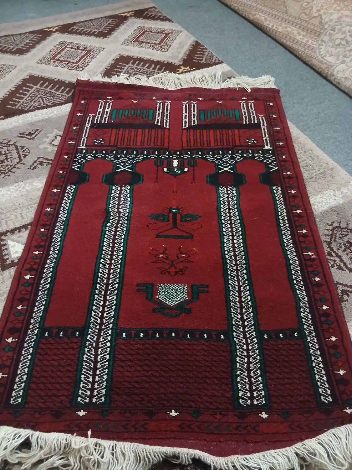 جانمازی|گلیم، جاجیم، گبه|گنبد کاووس, |دیوار