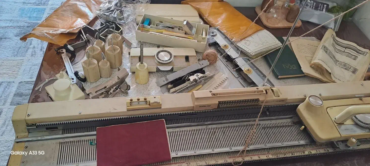 ماشین بافتنی فروشی|چرخ خیاطی و ریسندگی|تاکستان, |دیوار