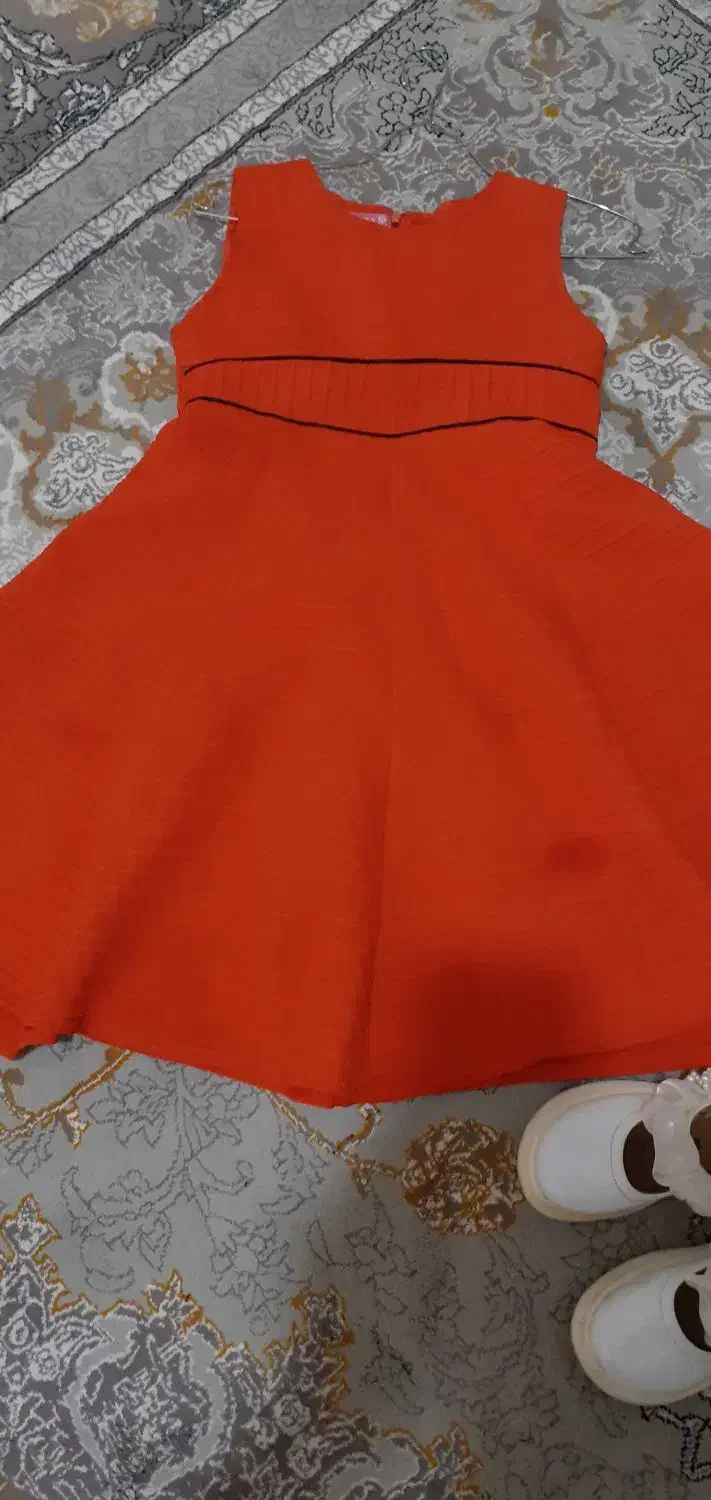 پیرهن یلدایی دخترانه|کفش و لباس بچه|کرمانشاه, |دیوار