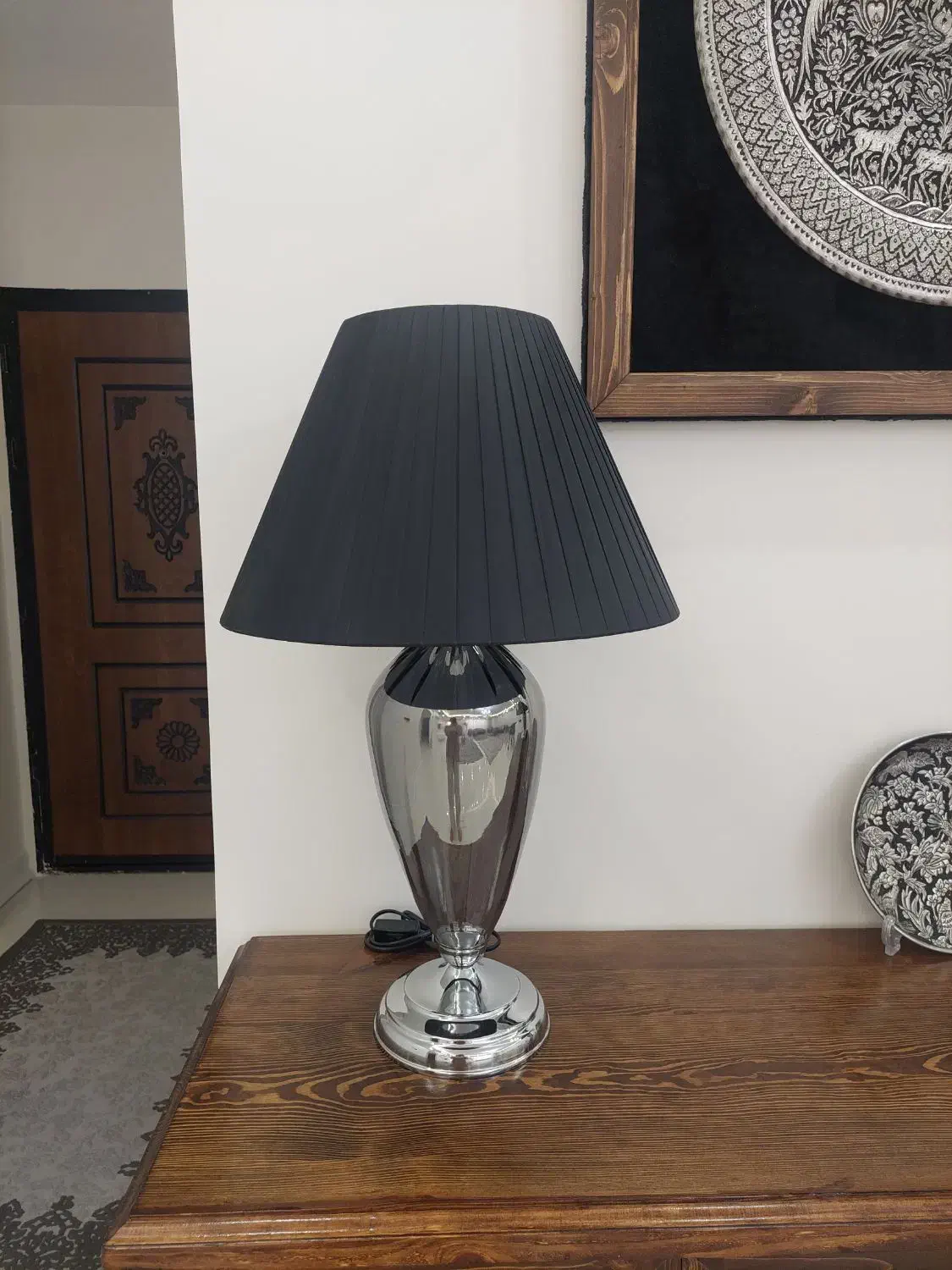 یک جفت آباژور|چراغ خواب و آباژور|نسیم‌شهر, |دیوار