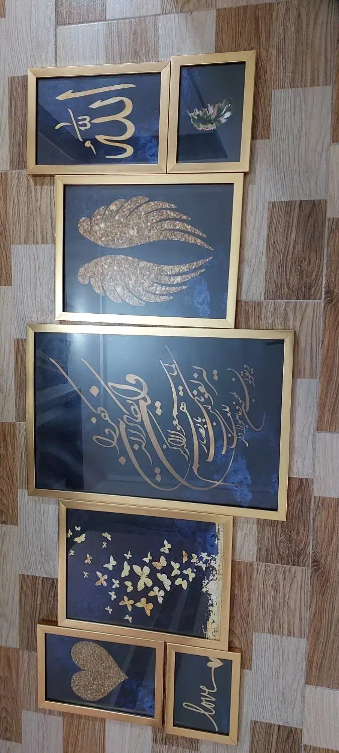 تابلو پازلی ۷ تکه|تابلو، نقاشی، عکس|قائمشهر, |دیوار