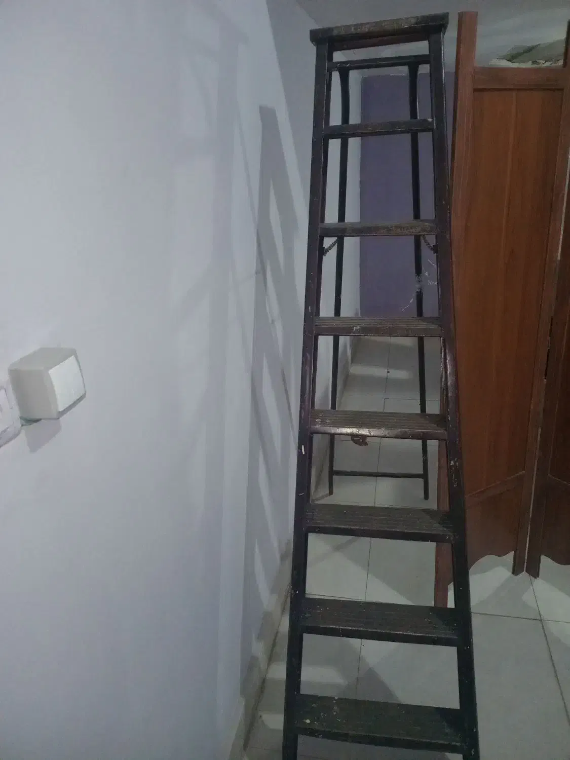 نرده بان فلزی|مصالح و تجهیزات ساختمان|ابهر, |دیوار