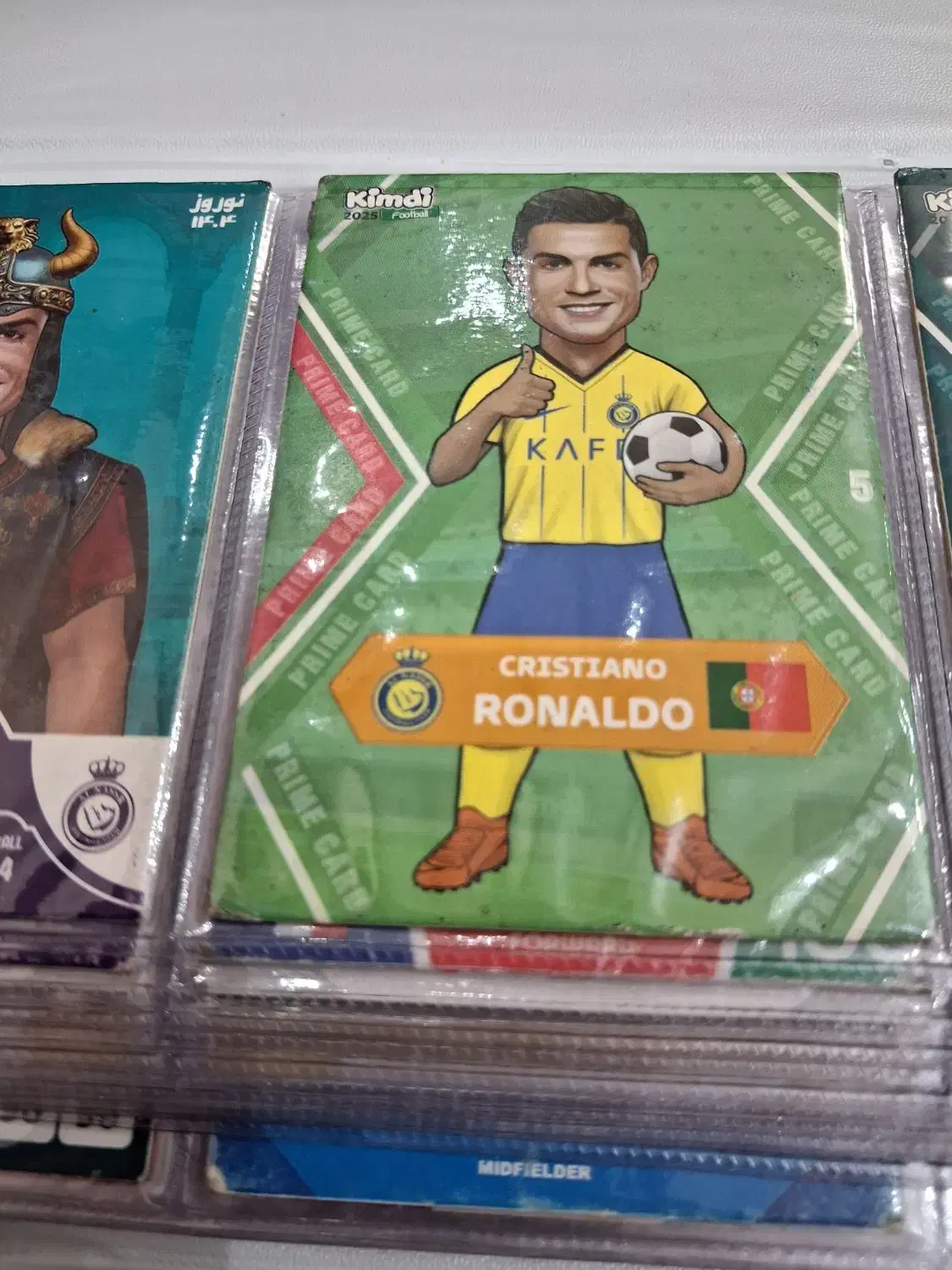 رونالدو پراید 1 پرایم ۵ و نوروزی کارت ۲۰۲۵|کلکسیون و سرگرمی|لنگرود, |دیوار