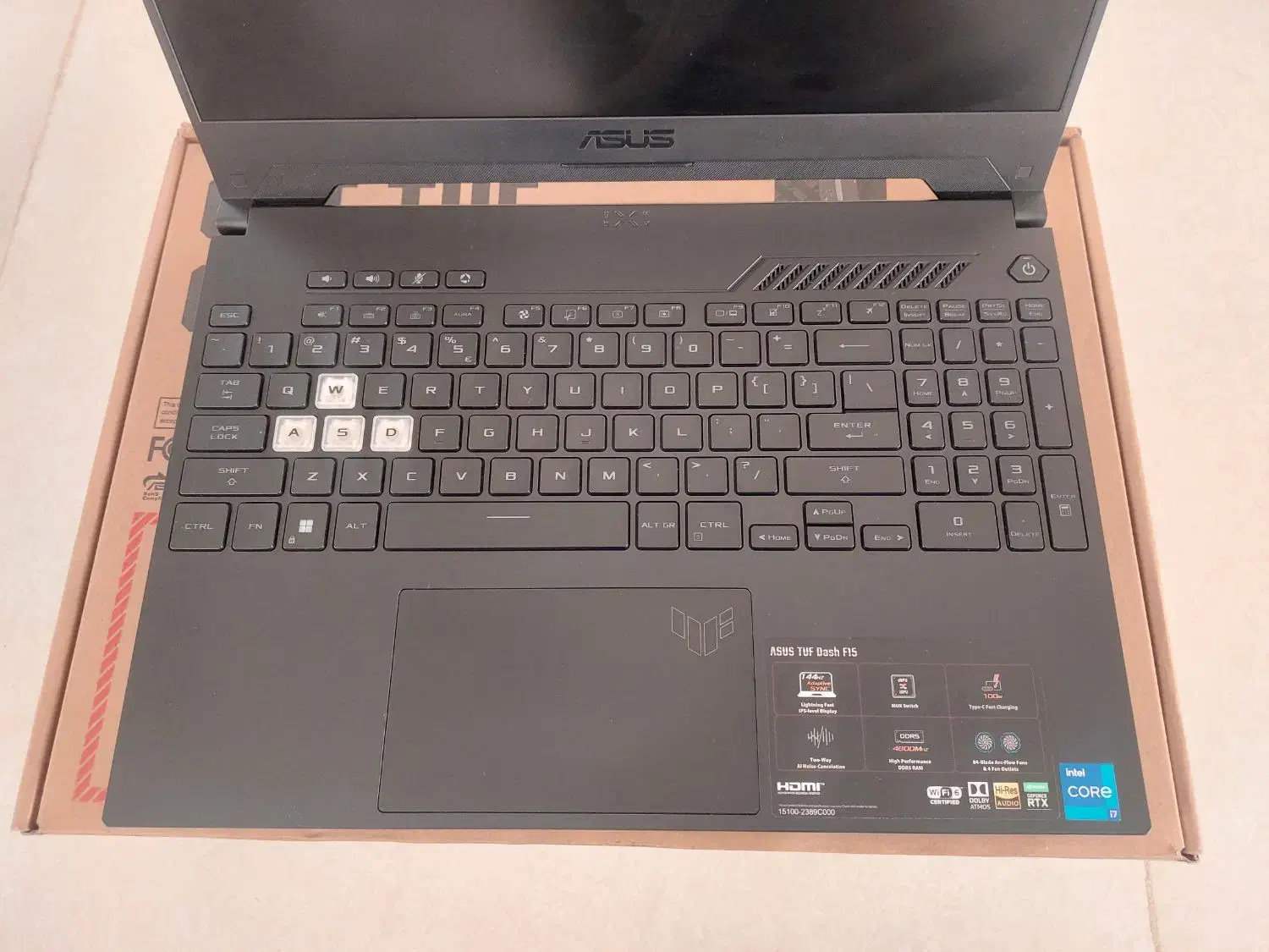 لپتاپ گیمینگ ASUS TUF DASH F15|رایانه همراه|اراک, |دیوار