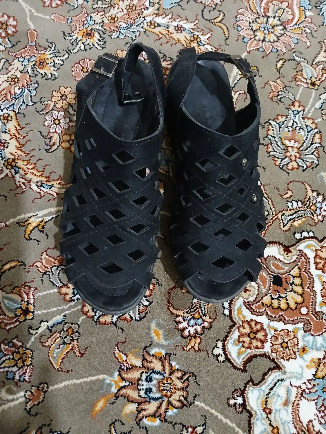 دوجفت کفش اسپرت وتابستانی مشکی|کیف، کفش، کمربند|ساوه, |دیوار