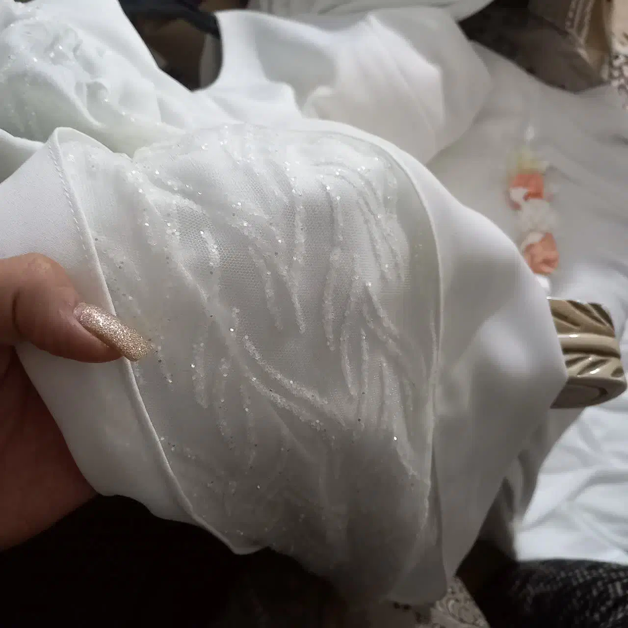 لباس عقد سالم ونو فقط یک بار پوشیده شده|لباس|اسلامشهر, شهرک واوان|دیوار