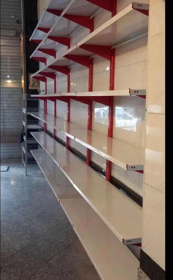 قفسه نو و دست دوم و نصب و نصاب قفسه راک|کتابخانه، شلف، قفسههای دیواری|تبریز, |دیوار