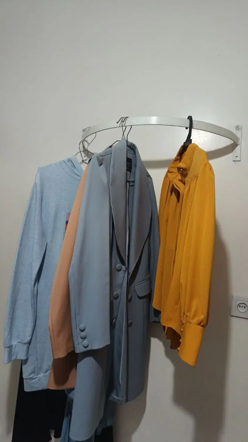 رگال لباس دیواری|بندرخت و رخت‌آویز|بهارستان, |دیوار