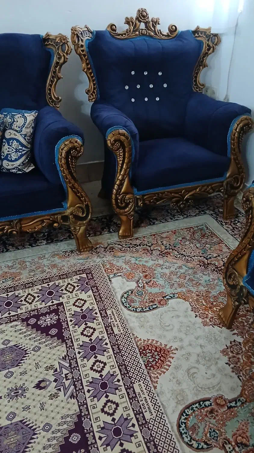 مبل ۷ نفره|مبلمان خانگی و میز عسلی|قائم‌شهر, |دیوار