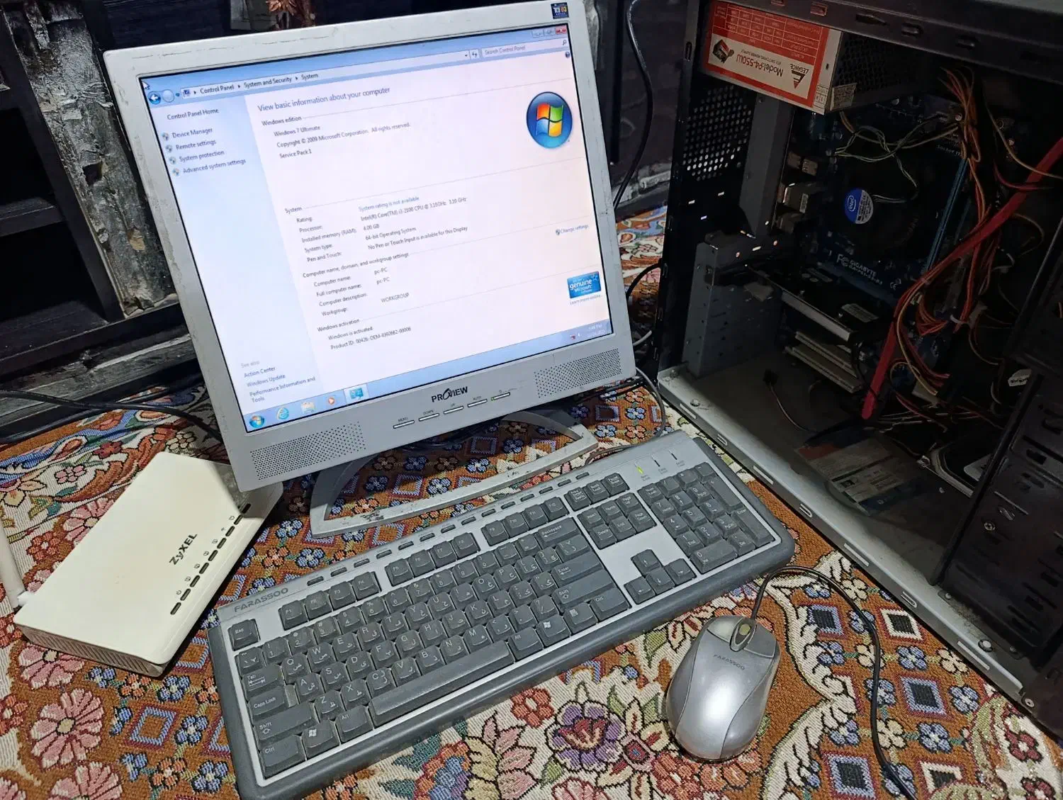 سیستم ddr3 چهارهستهای مناسب همه امور..|رایانه رومیزی|ایرانشهر, |دیوار