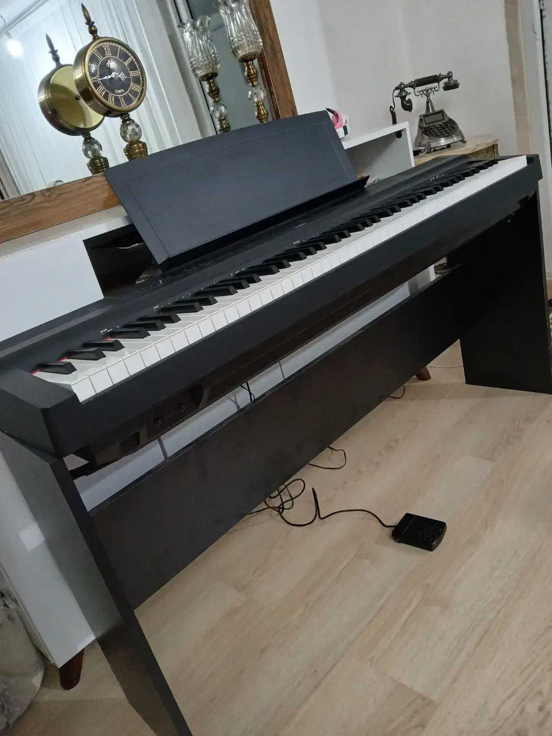 پیانو یاماها p125 درحدنونو|پیانو، کیبورد، آکاردئون|تبریز, |دیوار