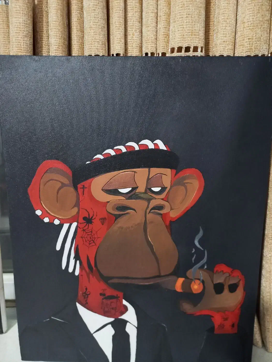 تابلو نقاشی هنر دست|تابلو، نقاشی، عکس|فردیس, شهرک شهید حسینی|دیوار