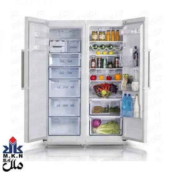 یخچال فریزر دوقلو ایکس ویژن مدل KTRF630 استیل|یخچال و فریزر|اسلام‌شهر, زرافشان|دیوار