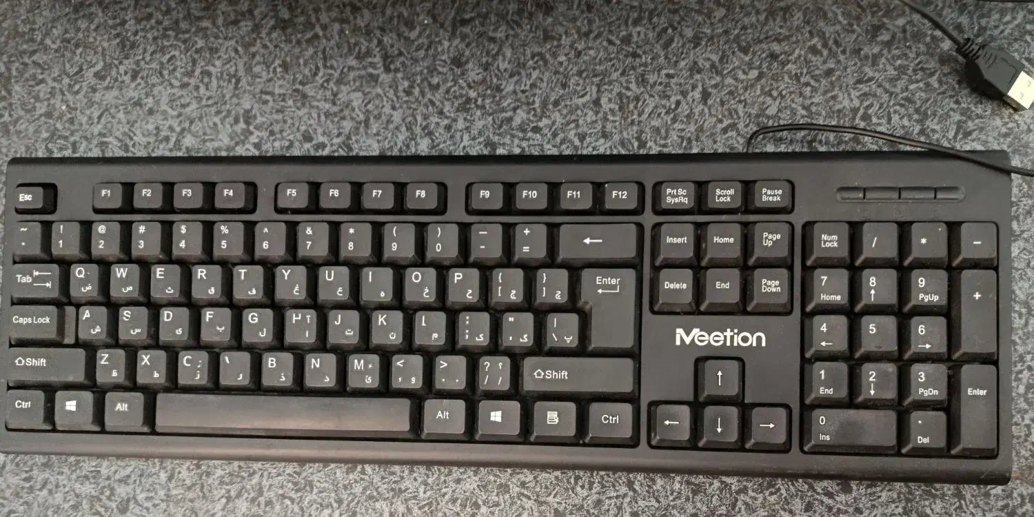 کیبورد تمیز|قطعات و لوازم جانبی رایانه|قرچک, میرزائی شمالی|دیوار