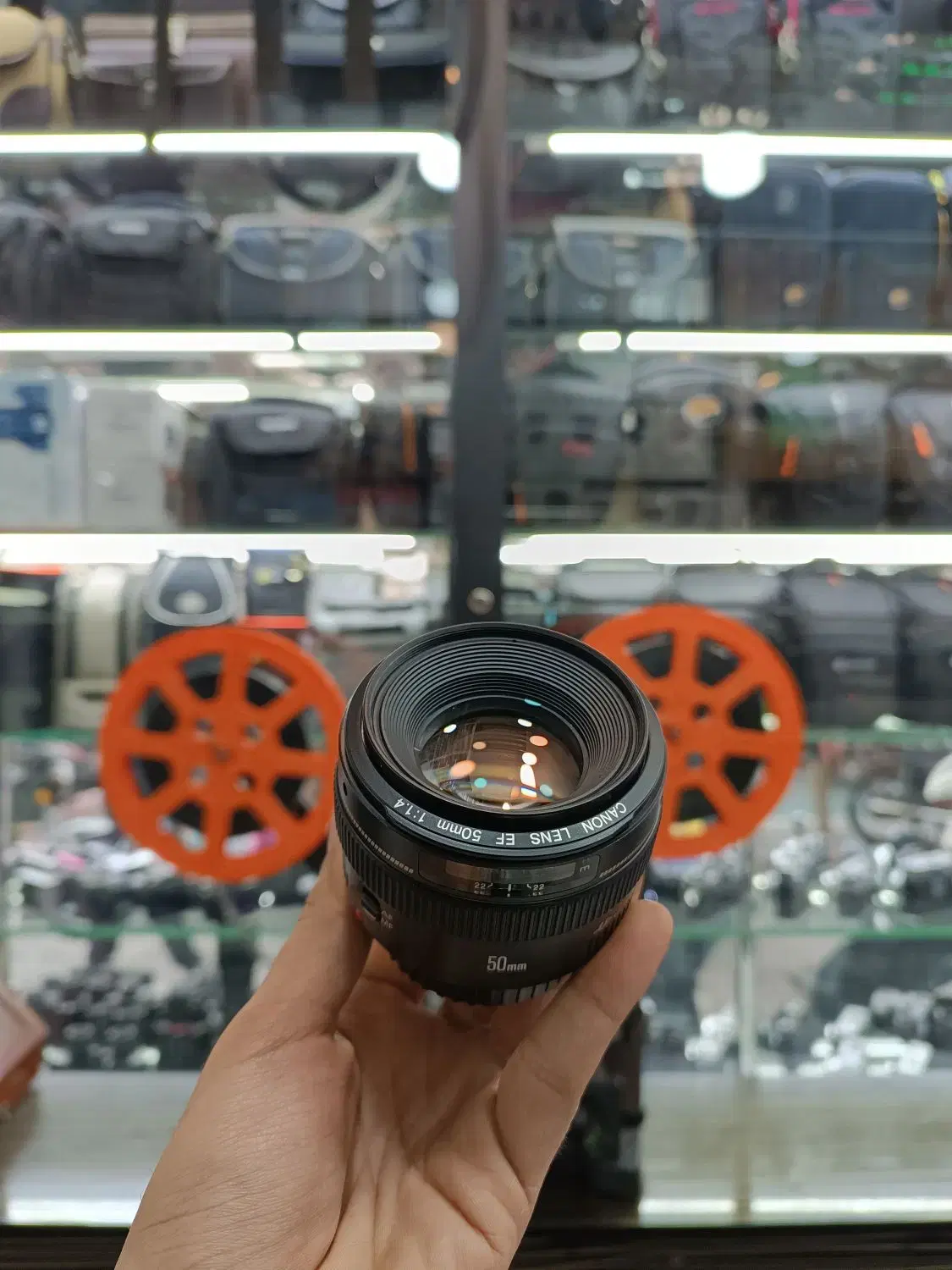 lens canon 50 f 1.4|دوربین عکاسی و فیلم‌برداری|تهران, پامنار|دیوار