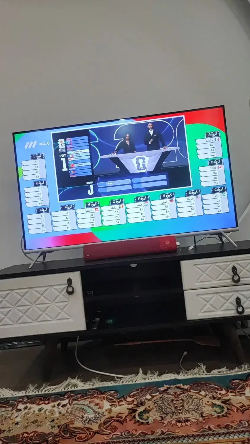 تلویزیون LED full HD سانیو ۴۳|تلویزیون و پروژکتور|اندیشه, اندیشه فاز ۱|دیوار