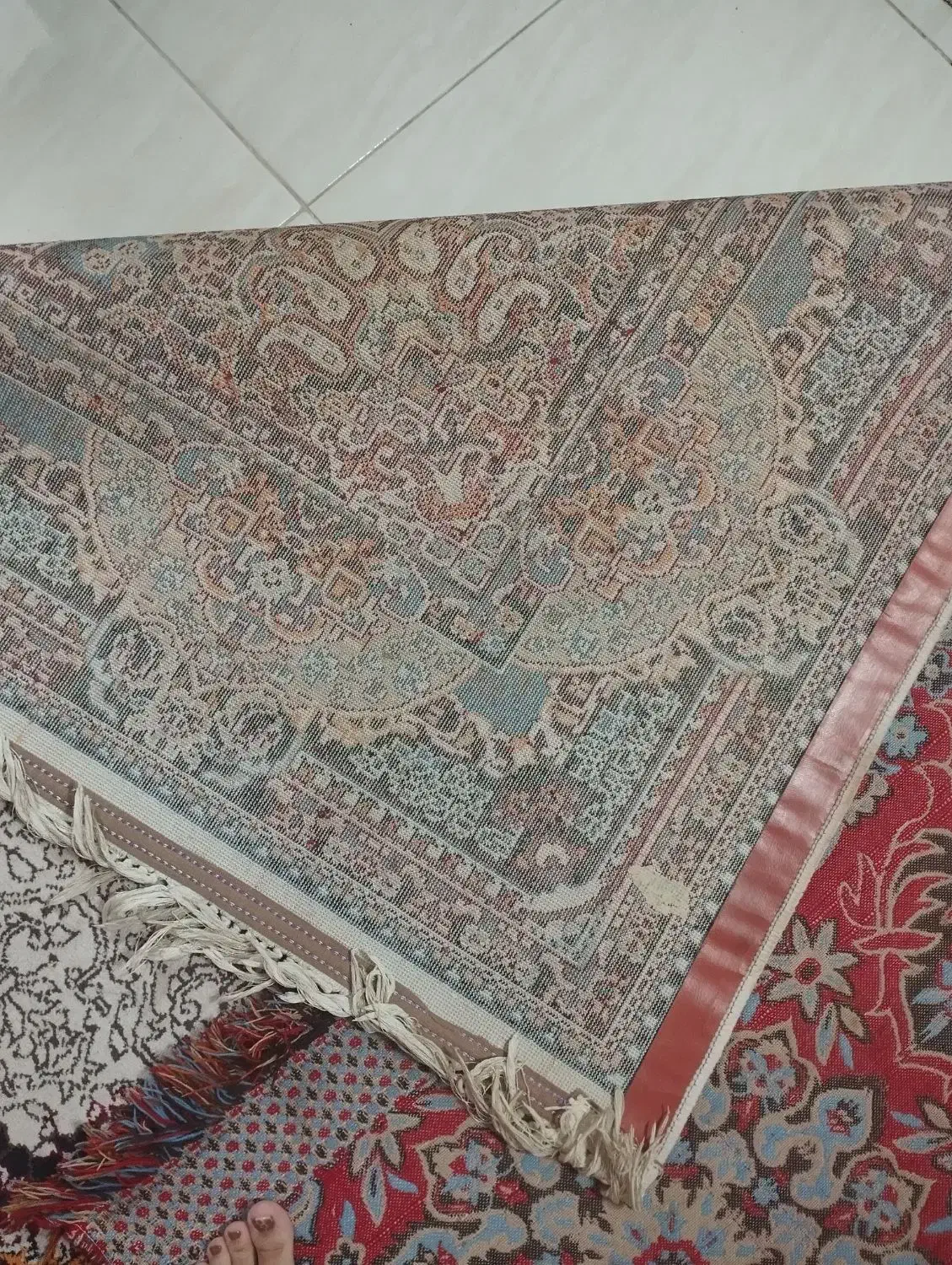 فرش یه جفت نه متری شش تومن|فرش|بندر انزلی, پیل علی باغ|دیوار