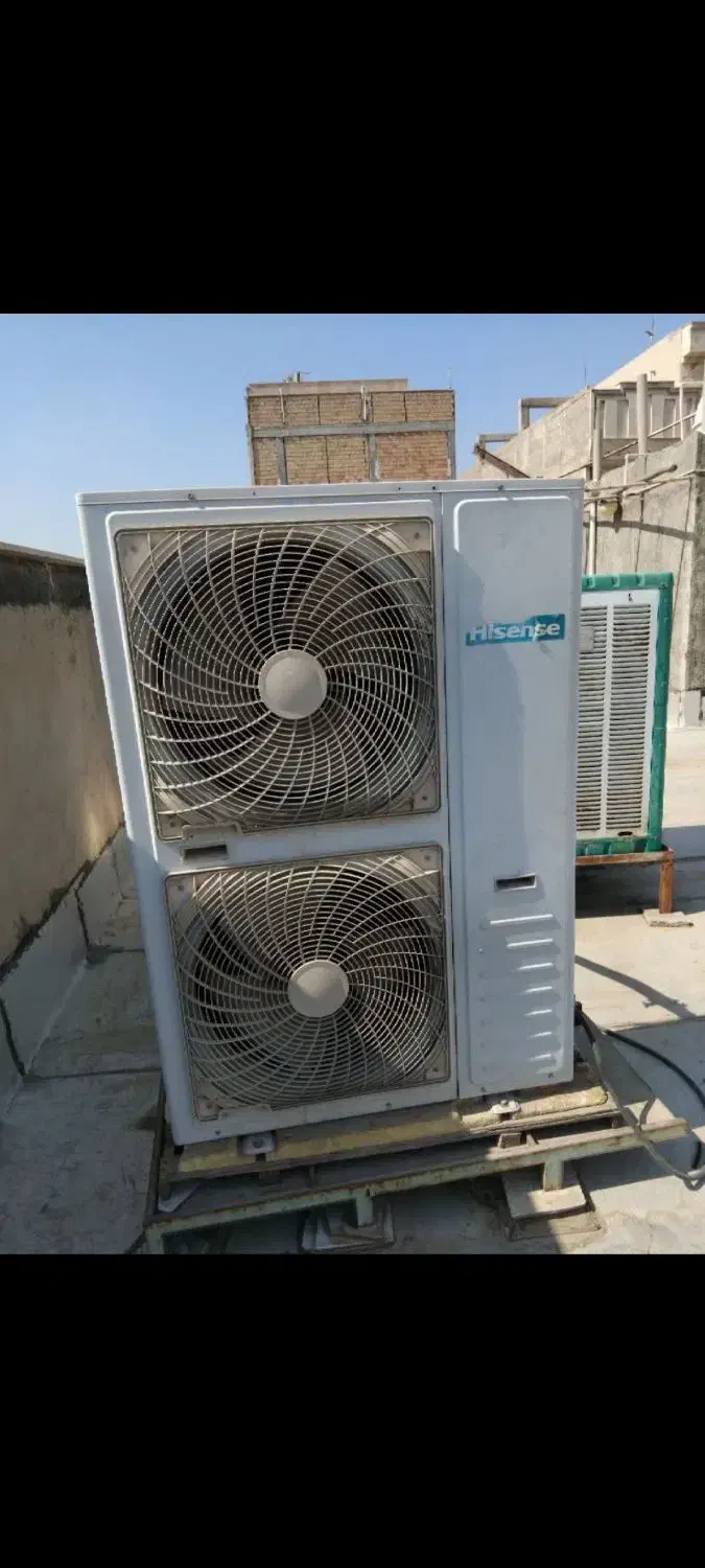 دو عدد کولر گازی ۶۰۰۰۰ هایسنس سه فاز|کولر گازی و فن‌کوئل|اسلام‌شهر, شهرک فرهنگیان|دیوار