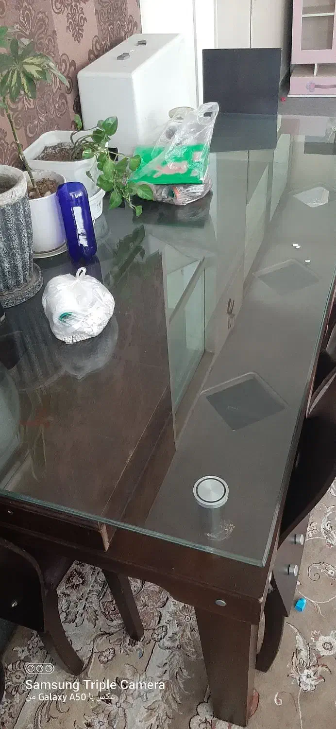 میز ناهارخوری 8 نفره سالم|میز و صندلی غذاخوری|تهران, والفجر (افسریه)|دیوار