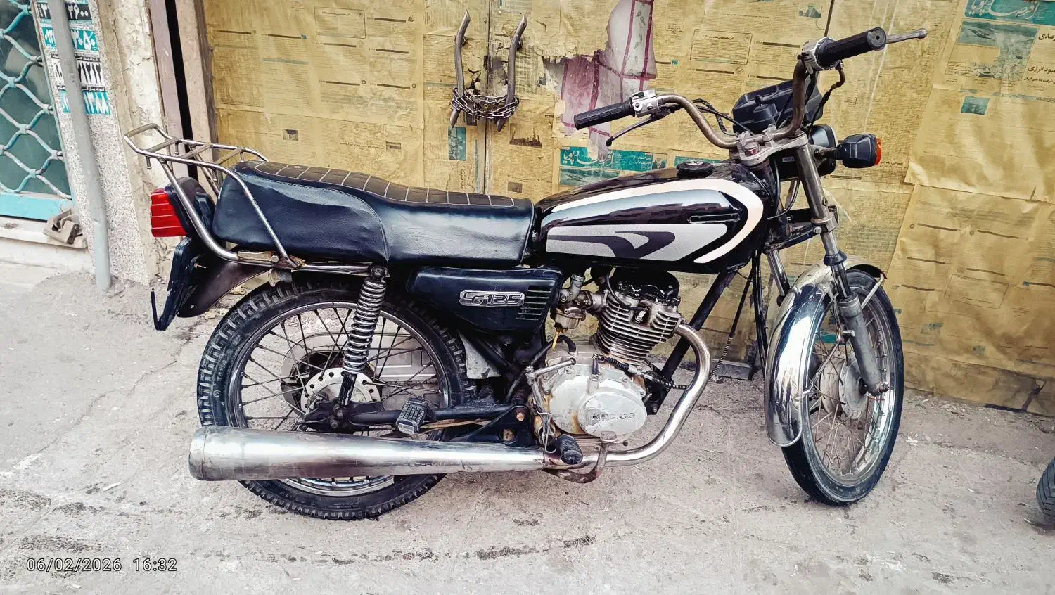 موتور 125مزایده|موتورسیکلت|کرج, کمال‌شهر|دیوار