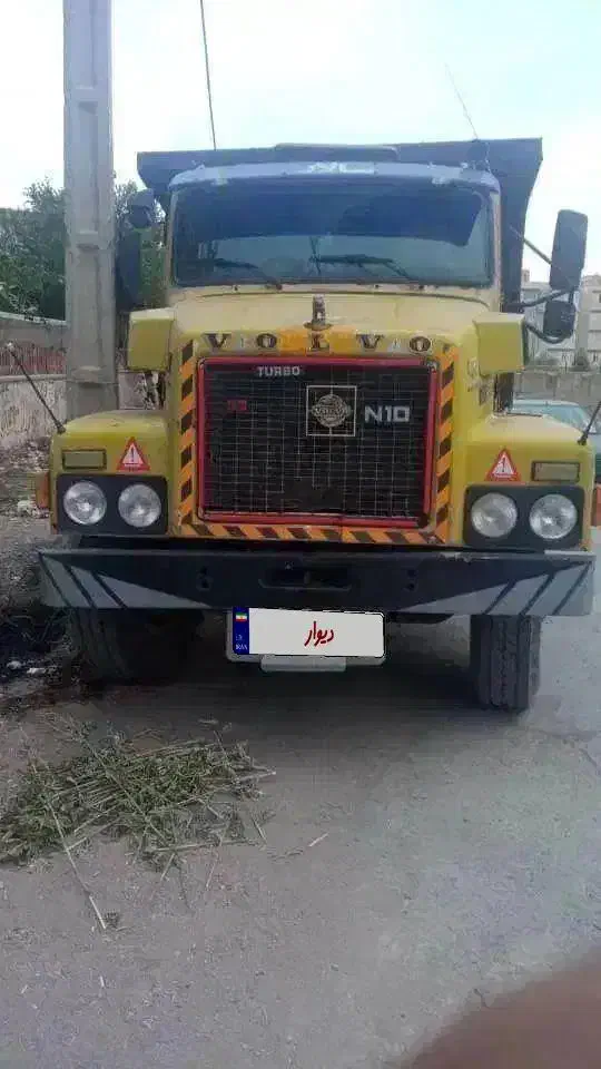 فروش ولوو ان ۱۰ به علت تغییر شغل(تماس)|خودرو سنگین|نقده, |دیوار