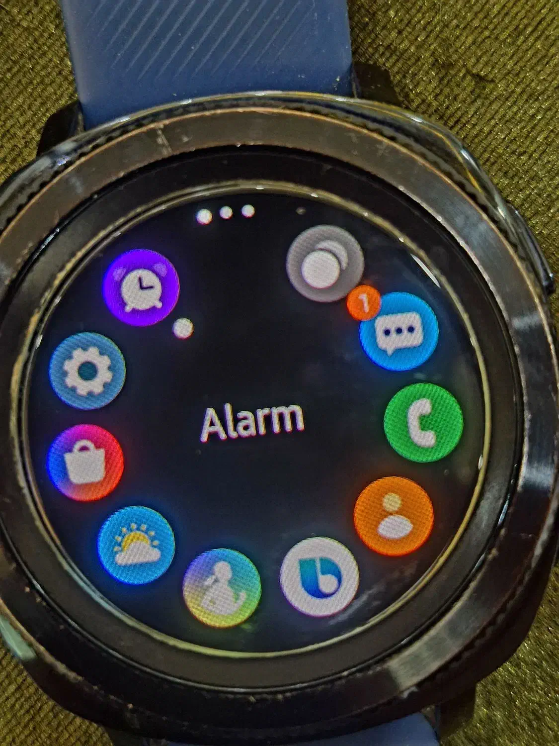 ساعت هوشمند سامسونگ gear sport|لوازم جانبی موبایل و تبلت|لاهیجان, کوی آزادگان|دیوار