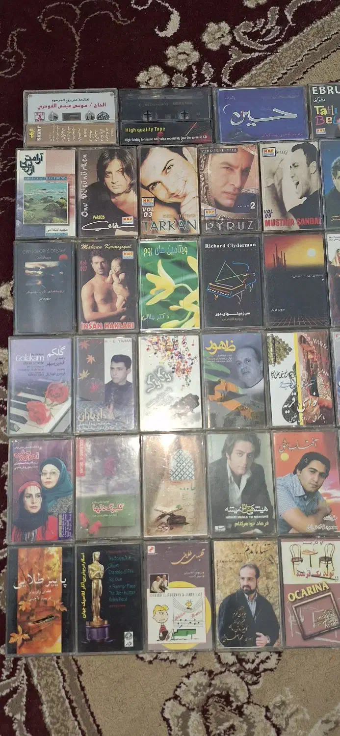 تعدادی نوار کاست همه نو و مادر|سیستم صوتی خانگی|بندر گناوه, |دیوار